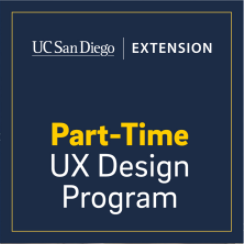 UC San Diego Extension's Part-Time UX Design Program powered by Kenzie Academy